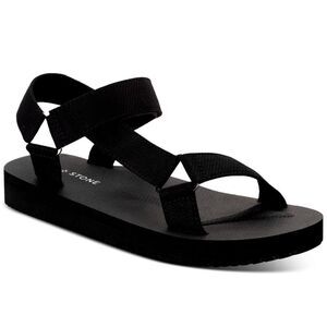 Sun + Stone Womens TABBY Open Toe Casual Ankle Strap